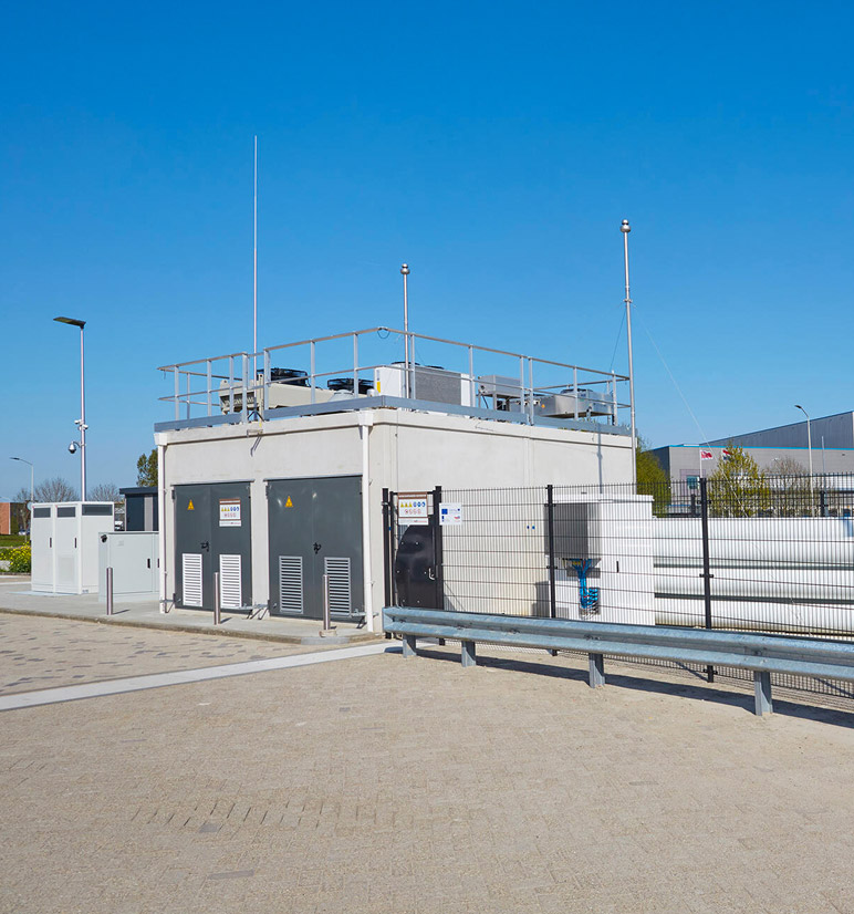 Hydrogen fueling infrastructure